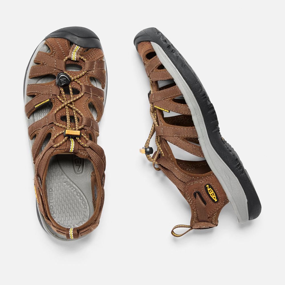 Sandalias Trekking Keen Mexico Marrom - Mujer Whisper - GA8475326